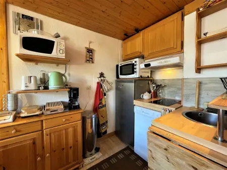 Appartement 6 pers mezzanine, balcon sud-ouest aux Menuires : photo 4