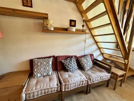 Appartement 6 pers mezzanine, balcon sud-ouest aux Menuires : photo 6