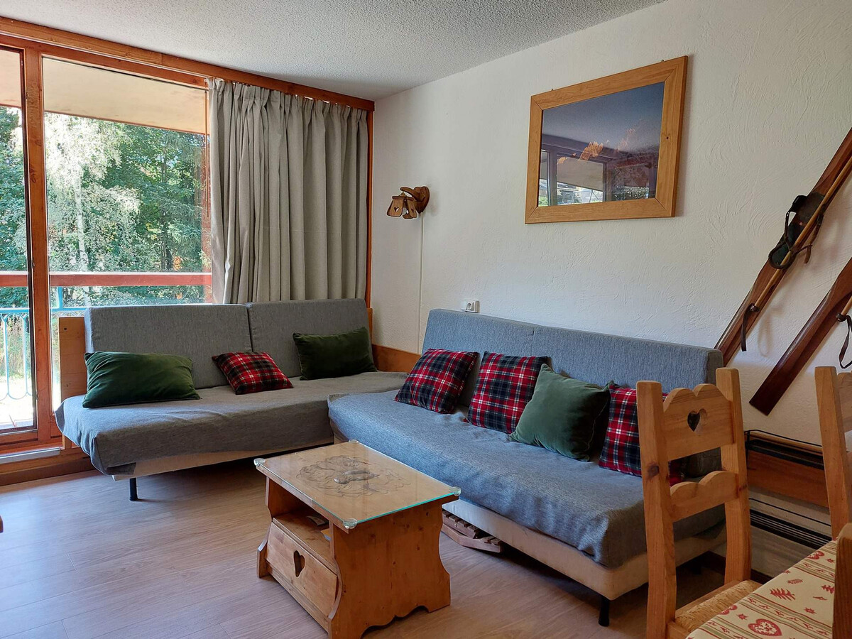 Appart 2 pièces 6 pers, balcon Sud-Ouest, casier ski - Photo 1