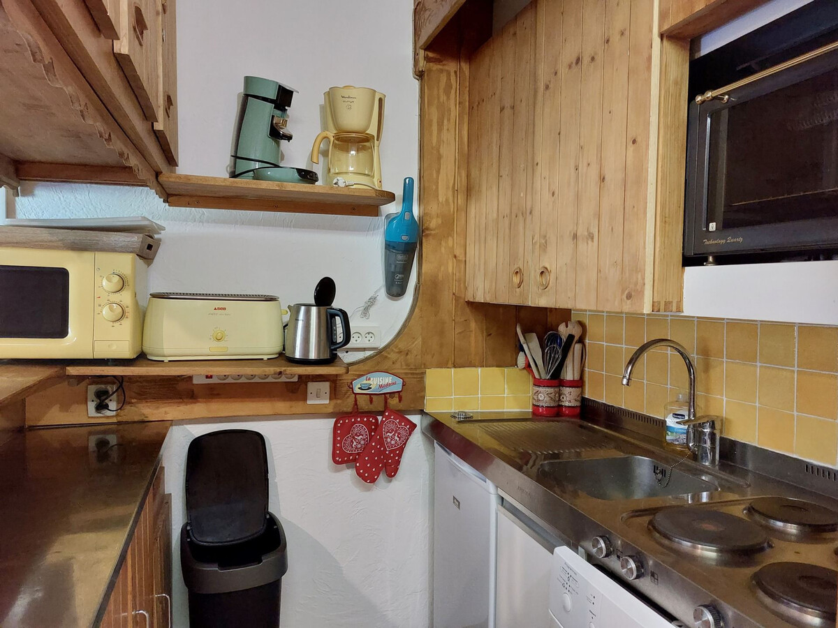 Appart 2 pièces 6 pers, balcon Sud-Ouest, casier ski - Photo 6