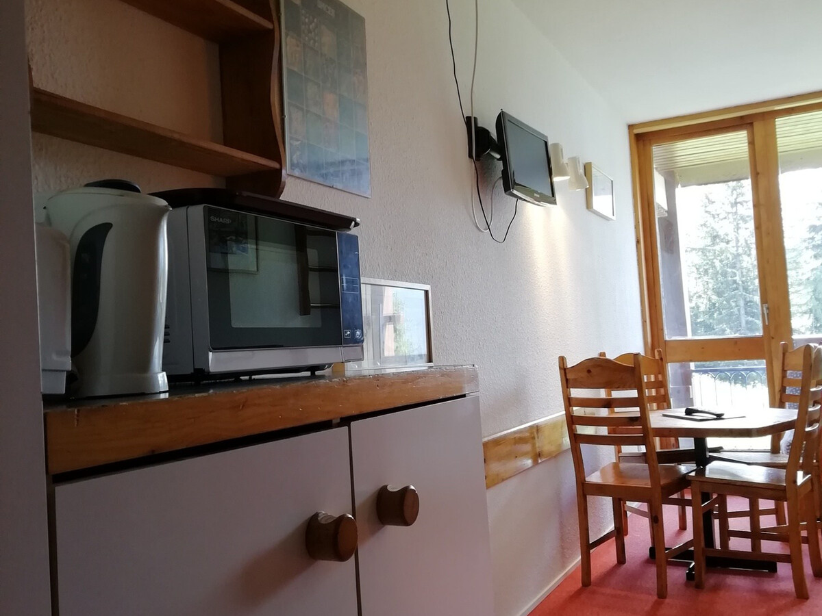 Studio 4 pers Arc 1800, balcon Sud-Ouest, animaux OK - Photo 5