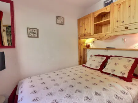Charmant 2 pièces au pied des pistes - 4 pers, balcon, cuisine équipée : photo 3