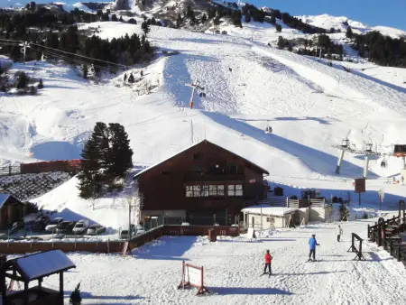 Charmant 2 pièces au pied des pistes - 4 pers, balcon, cuisine équipée : photo 9