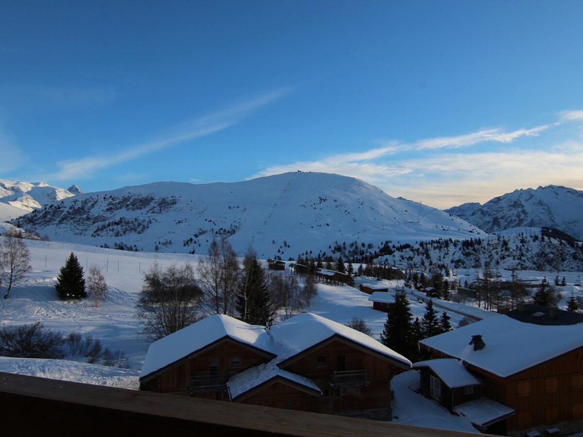 Studio 24.5m² Huez, balcon sud, 100m des pistes - Photo 2