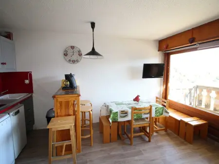 Studio cabine 4 pers aux pistes, vue Écrins - Auris : photo 5