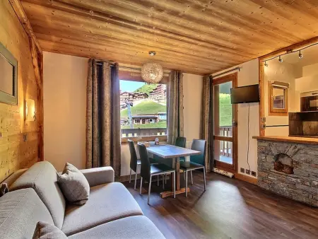 Studio divisible 4 pers avec balcon à Belle Plagne : photo 2