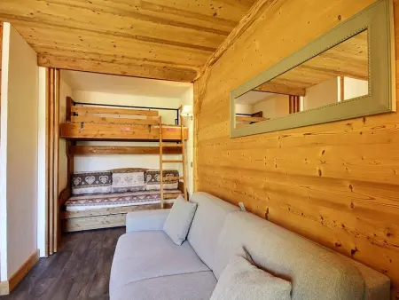 Studio divisible 4 pers avec balcon à Belle Plagne : photo 7