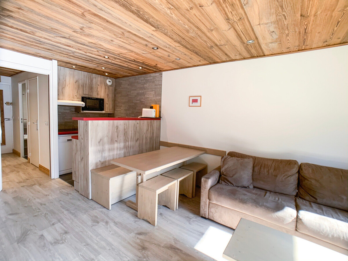 Studio cabine 35m² face aux pistes, balcon sud - Tignes - Photo 1