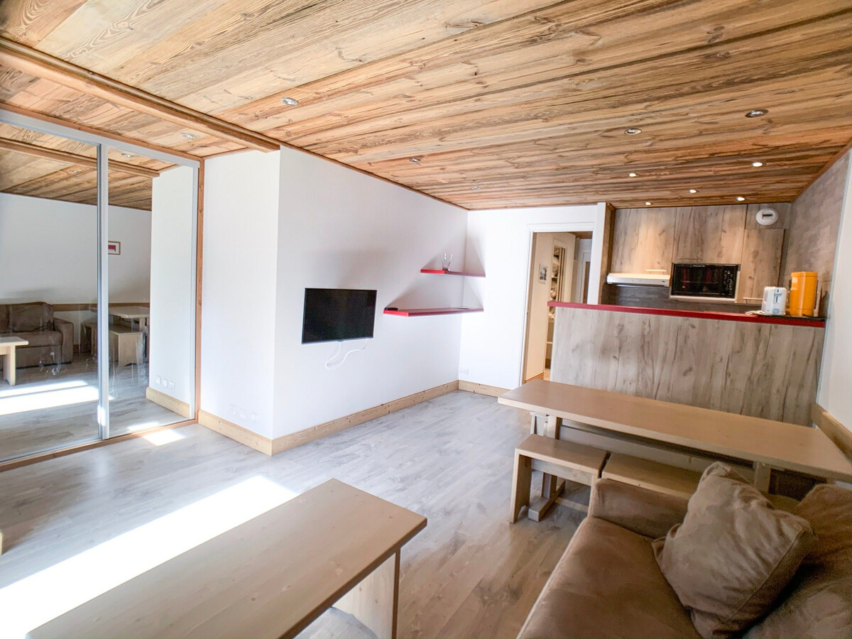 Studio cabine 35m² face aux pistes, balcon sud - Tignes - Photo 2