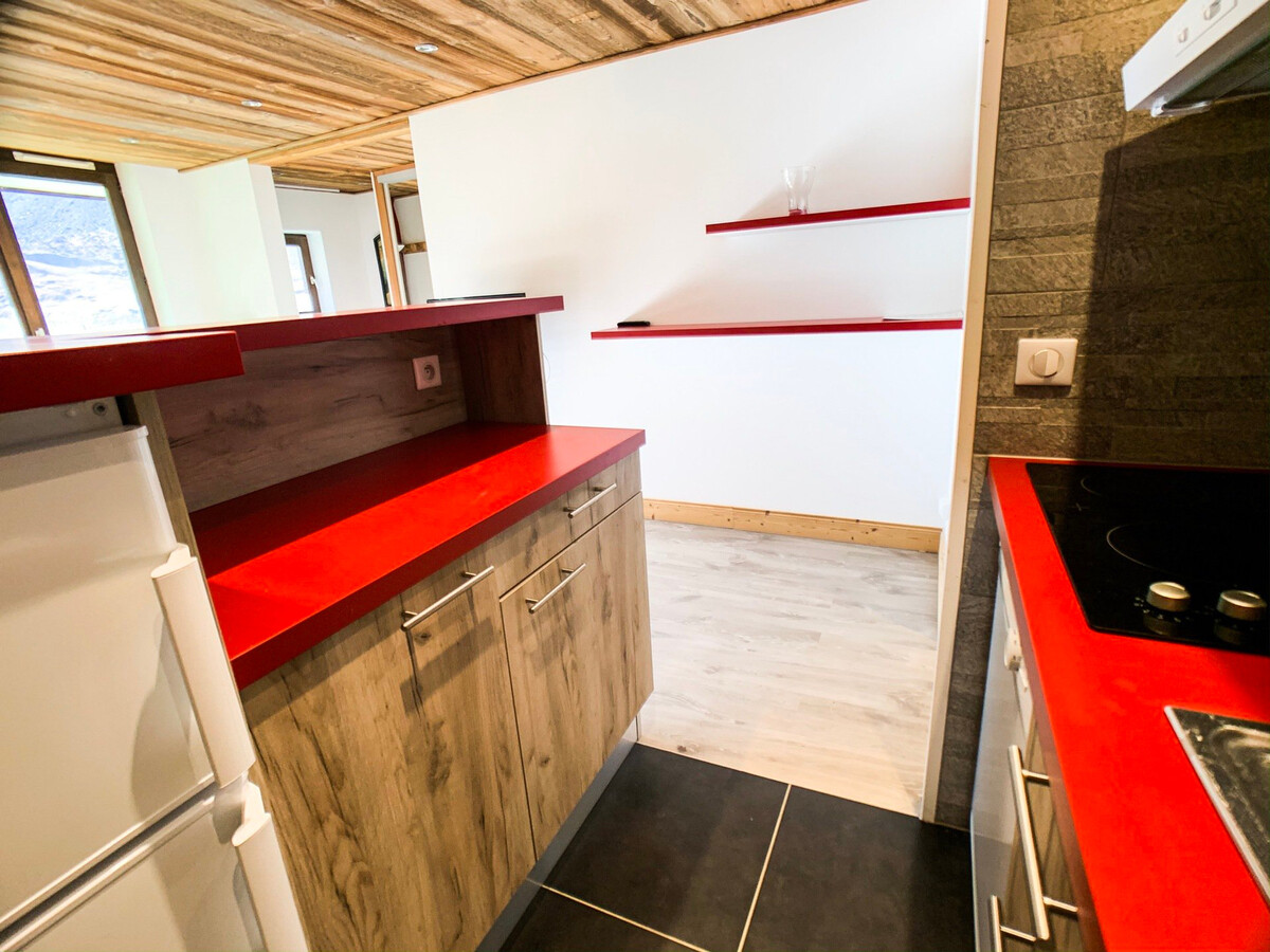 Studio cabine 35m² face aux pistes, balcon sud - Tignes - Photo 9