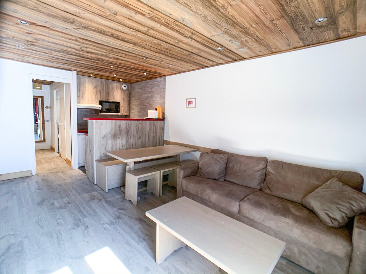 Studio cabine 35m² face aux pistes, balcon sud - Tignes - Photo 10
