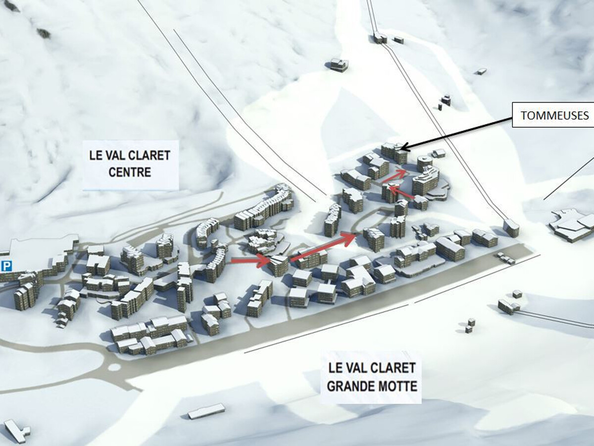 Studio cabine 35m² face aux pistes, balcon sud - Tignes - Photo 11