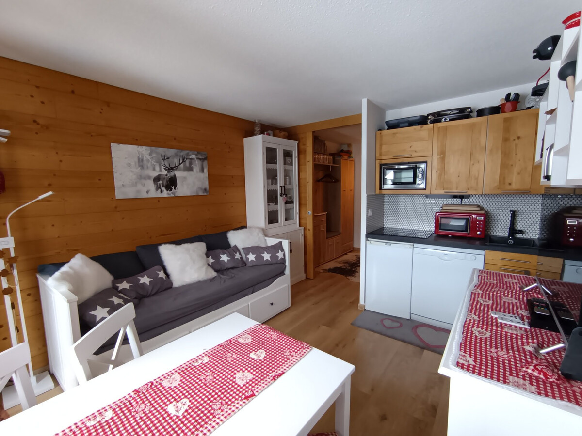 Studio rénové 4 personnes, skis aux pieds à Montgenèvre - Photo 1