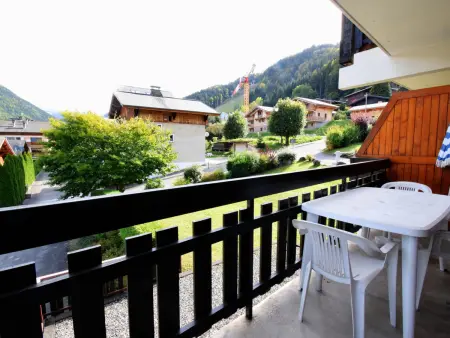 Appartement 2 pièces Morzine, animaux admis, balcon : photo 7