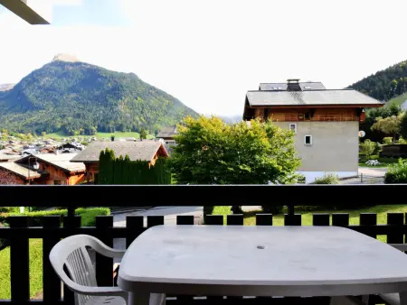 Appartement 2 pièces Morzine, animaux admis, balcon : photo 8