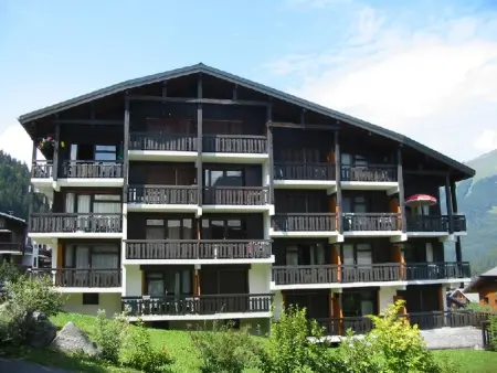 Appartement 2 pièces Morzine, animaux admis, balcon : photo 12