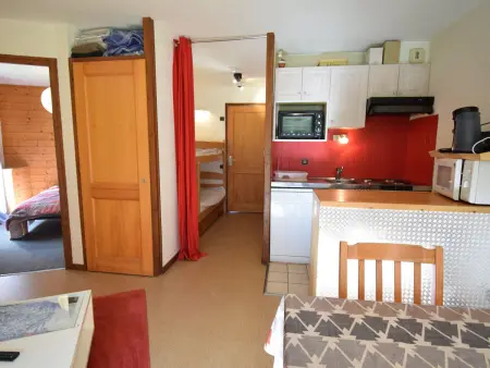 Appart 2 pièces Morzine, 6 pers, balcon sud-ouest : photo 4