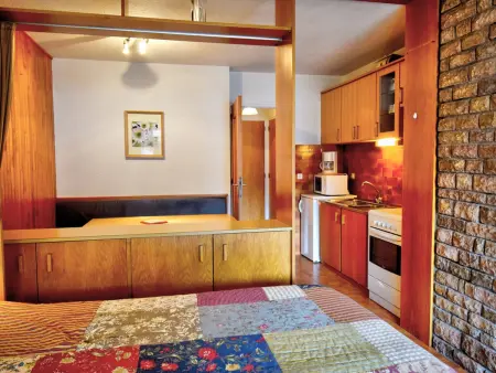 Studio 34m² central Morzine, balcon et cheminée : photo 2