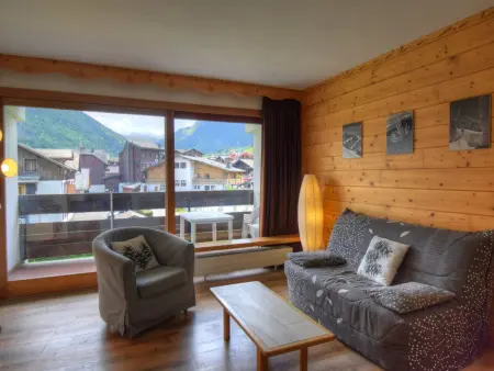 Location appartement à Morzine, Studio central à Morzine avec WiFi et parking
