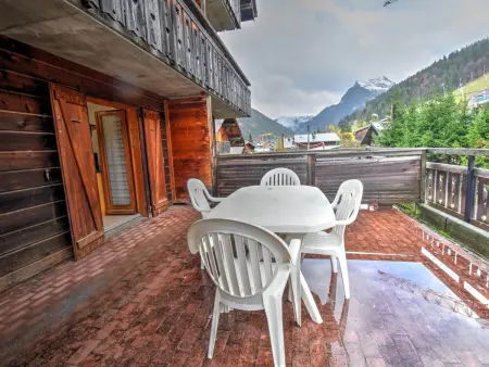 Studio rénové 19 m² pour 4, centre Morzine : photo 5
