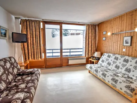 Location appartement à Morzine, Studio avec balcon exposé sud-ouest, parking et animaux admis à 300m du centre
