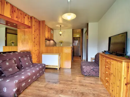 Location appartement à Morzine, Joli studio équipé pour 4, proche centre, balcon