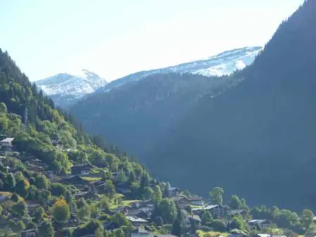 Studio 26m² pour 4 à Morzine, balcon sud-est : photo 11
