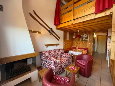 Location appartement à Hauteluce, Appartement aux Saisies 8 pers, 3 pièces, parking, vue montagne