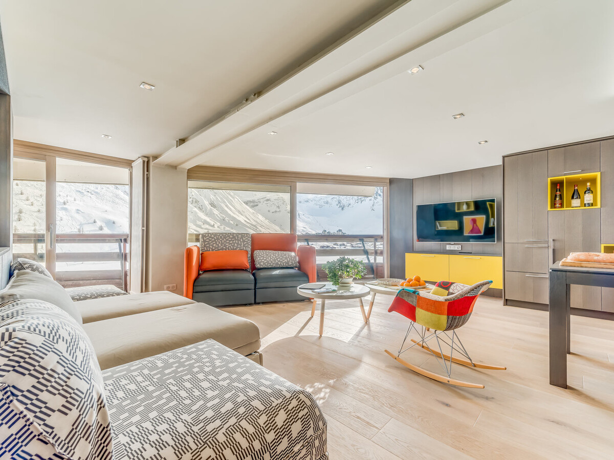 Duplex 8 pers, 80m² - Toit des Alpes à Tignes - Photo 2