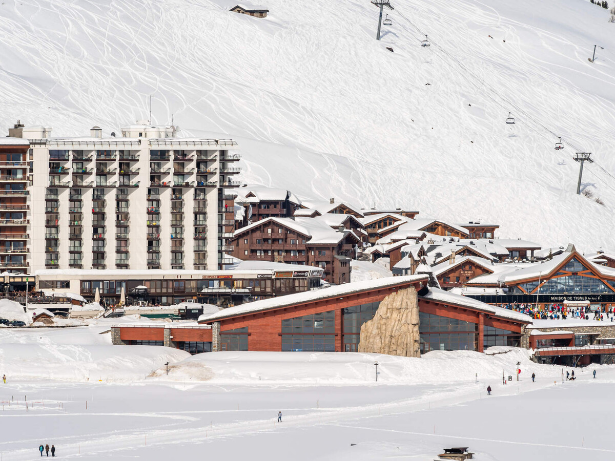 Studio 4 pers avec balcon sud et vue lac à Tignes - Photo 11