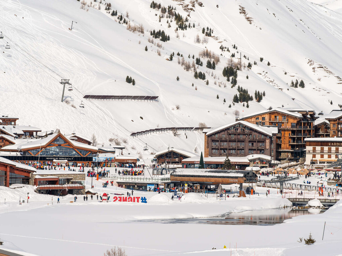Studio 4 pers avec balcon sud et vue lac à Tignes - Photo 12