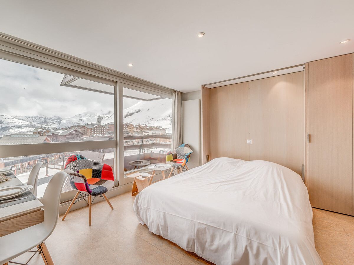 Palafour : Appartement 2 pièces rénové, balcon vue Sassière - Photo 4