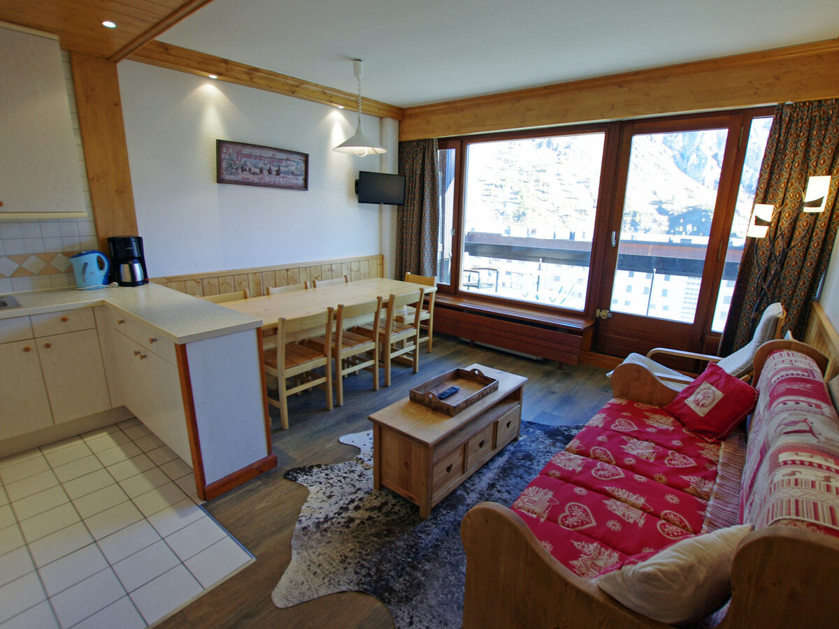 Appart 3 pièces 7 pers, balcon sud, vue lac Tignes - Photo 1