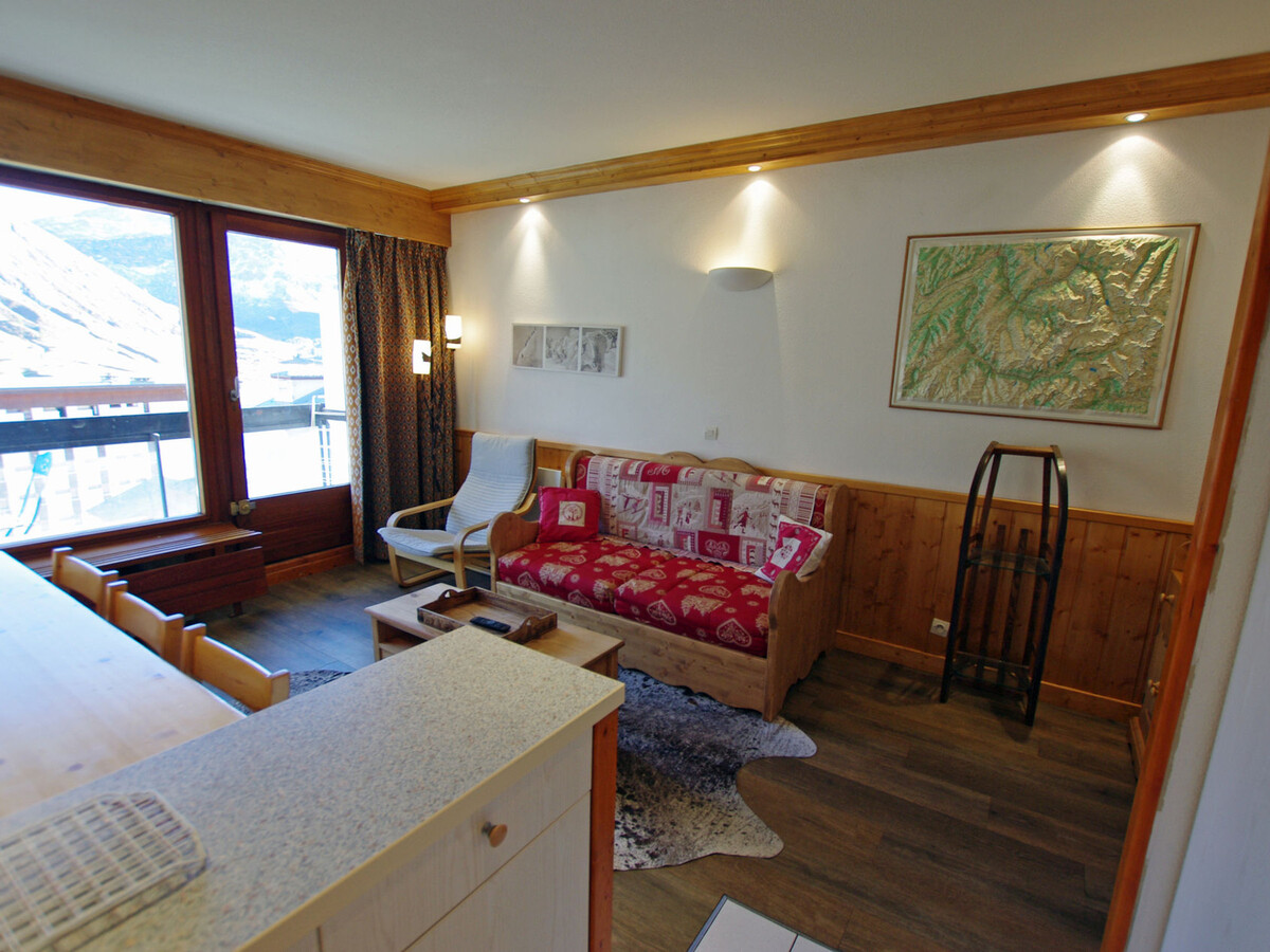 Appart 3 pièces 7 pers, balcon sud, vue lac Tignes - Photo 10