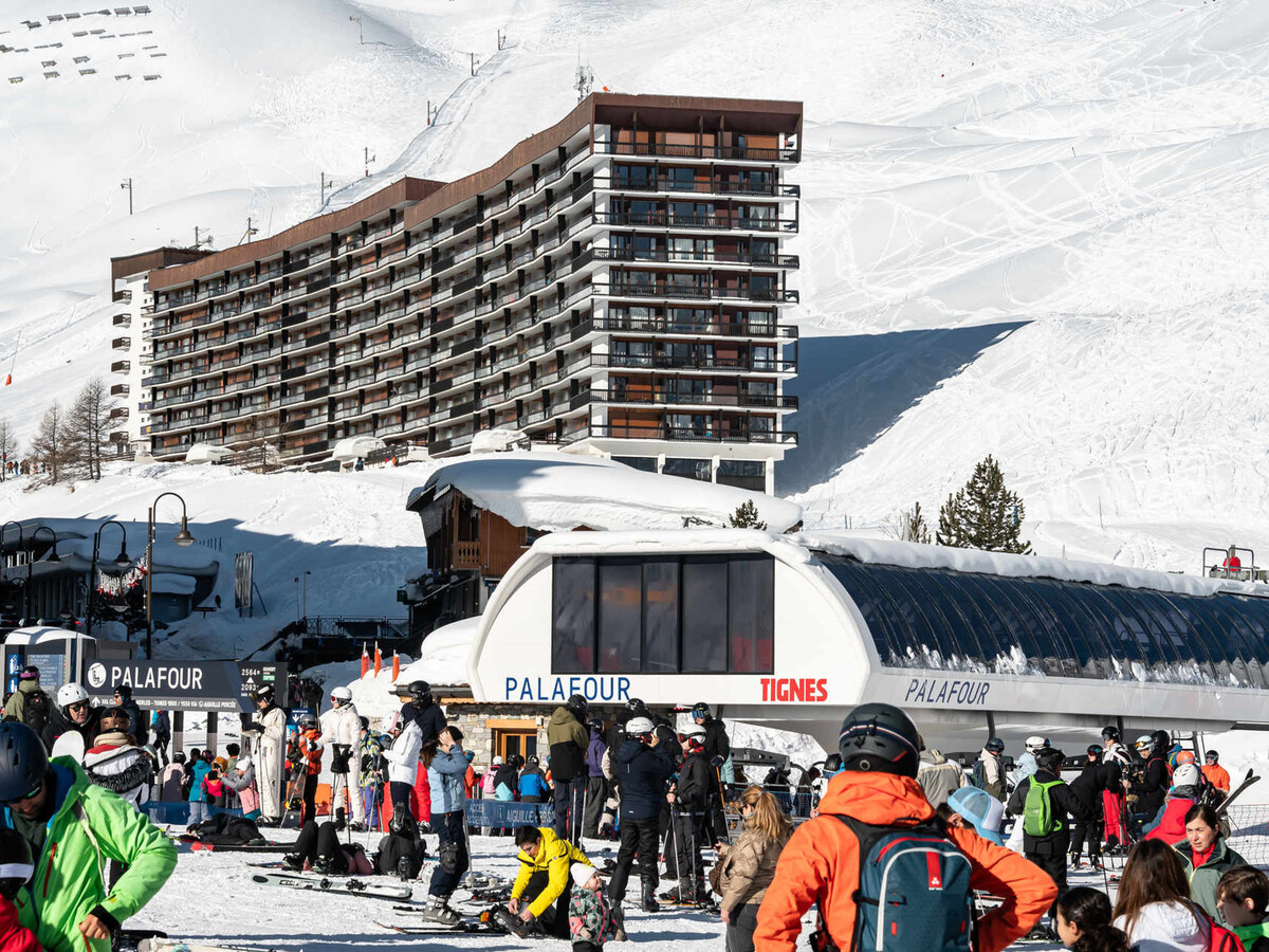 Appart 3 pièces 7 pers, balcon sud, vue lac Tignes - Photo 23