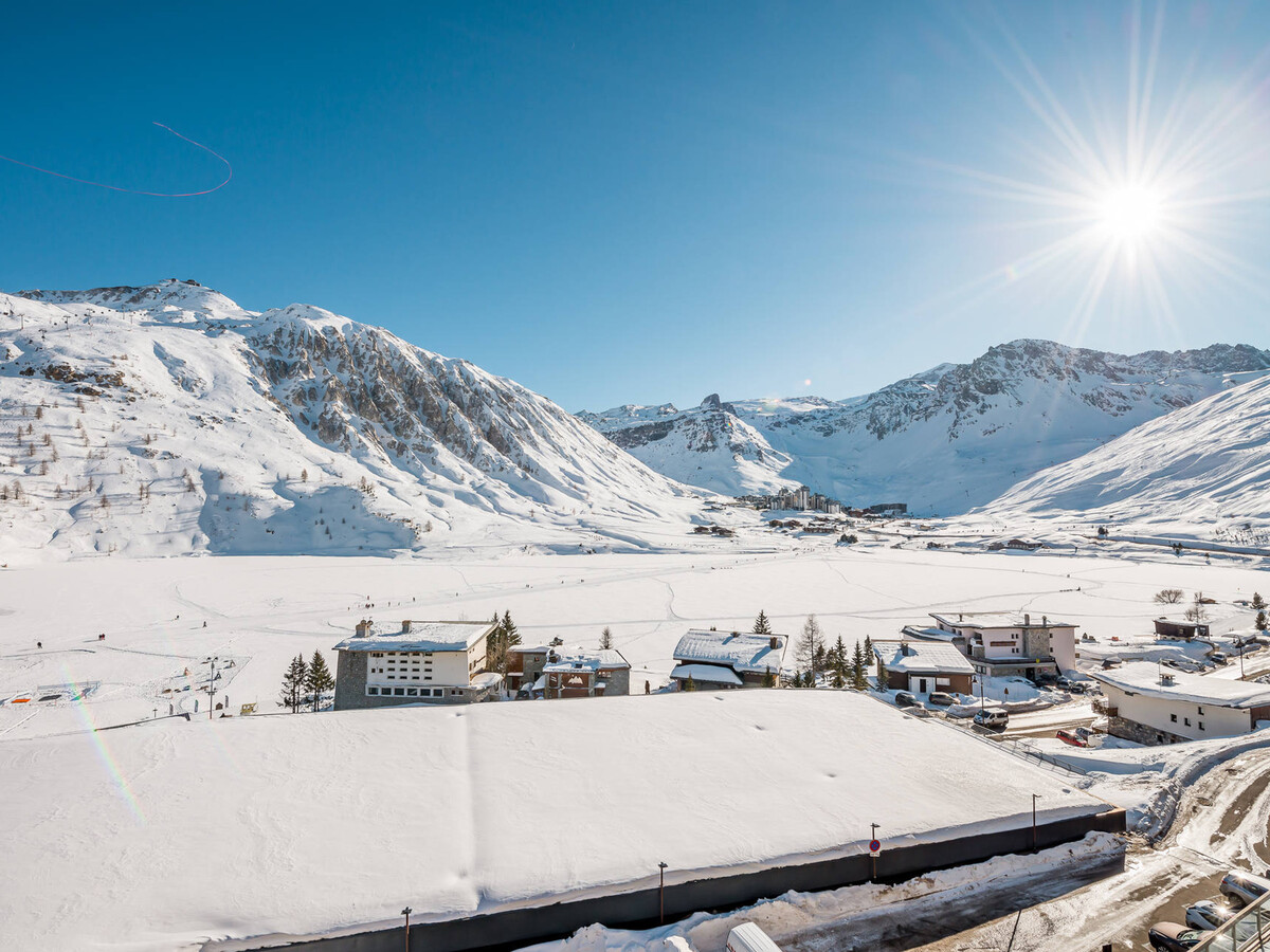 Appartement 7 pers. avec vue lac et balcon sud à Tignes - Photo 25
