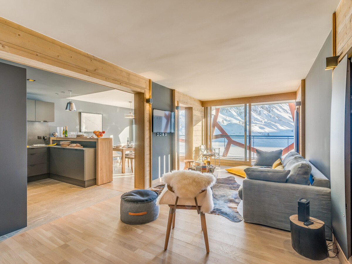 Appartement 4* vue lac et glacier - 8 pers. à Tignes - Photo 3