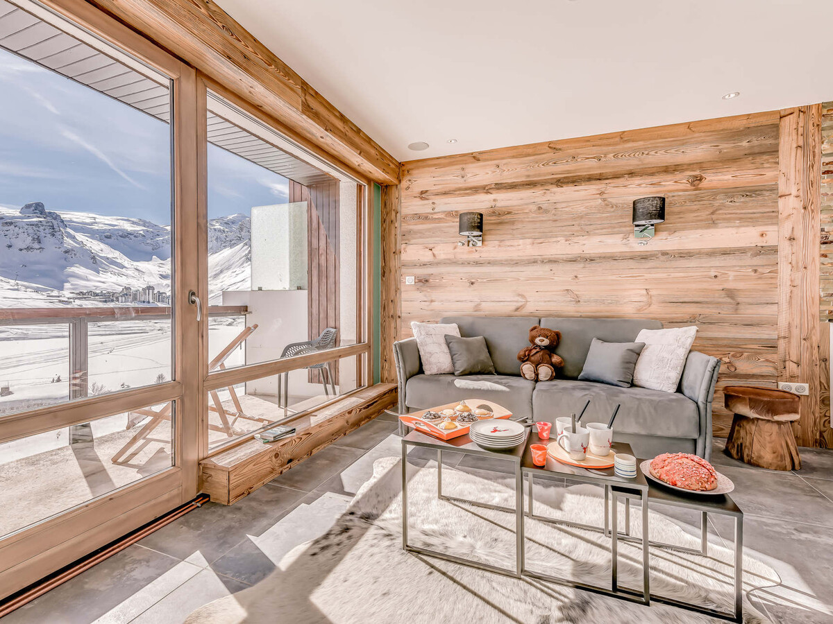 Appartement 6 pers à Tignes - Vue glacier et lac - Photo 4