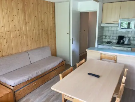Appartement 2 pièces 6 pers à Tignes-Le Lavachet, balcon sud : photo 2