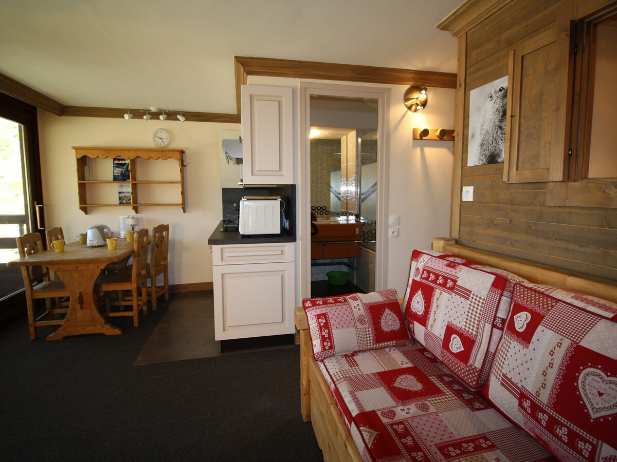 Studio 4 pers Tignes avec balcon, 8e étage - Photo 1