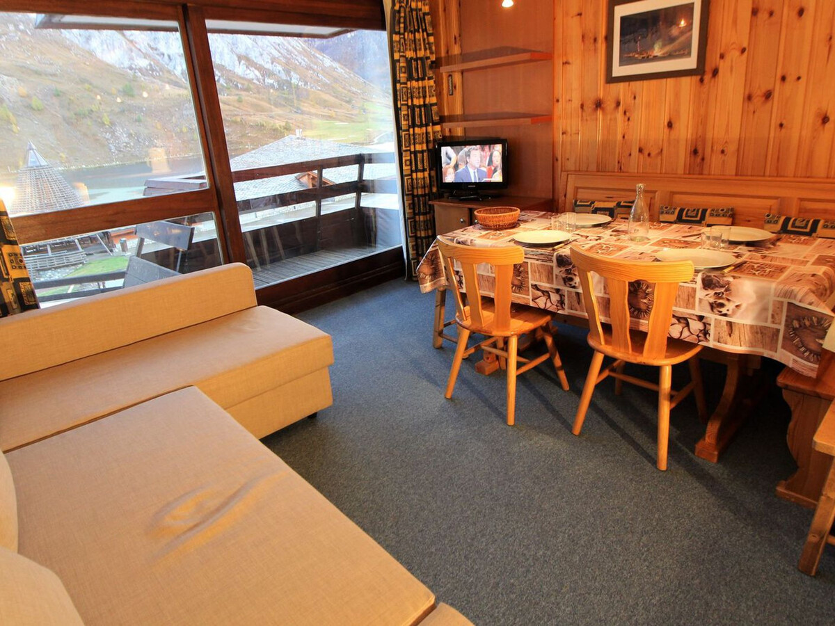 Studio 4 pers. rénové avec balcon vue lac à Tignes - Photo 2