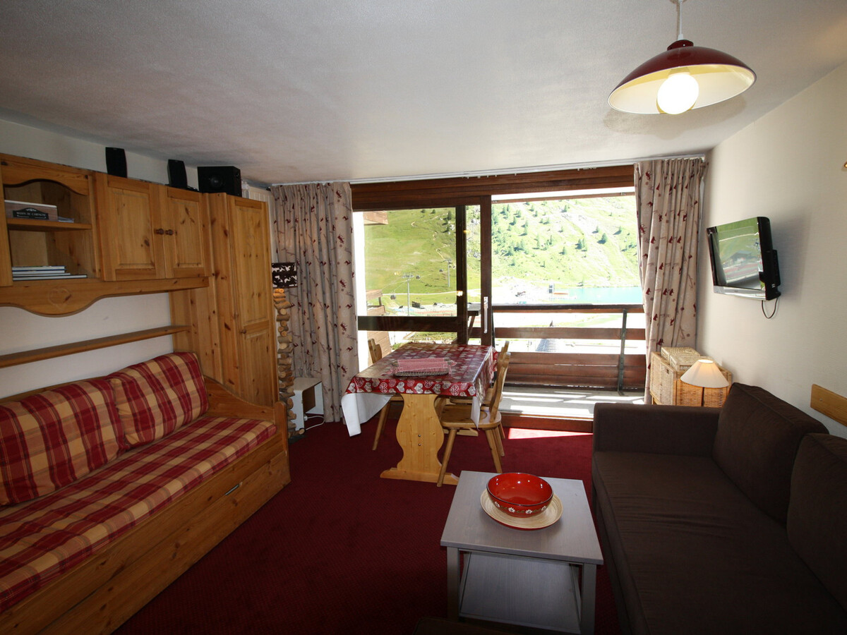 Studio 4 pers. Tignes, balcon sud vue lac, 7e étage - Photo 1