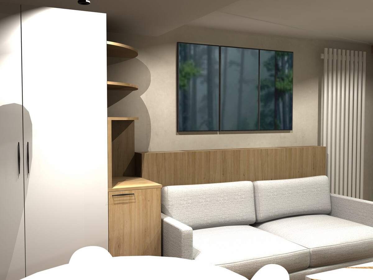 Studio rénové 4 pers. balcon sud, vue lac à Tignes - Photo 2