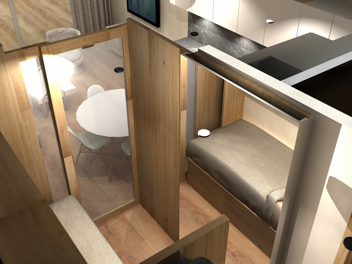 Studio rénové 4 pers. balcon sud, vue lac à Tignes - Photo 8