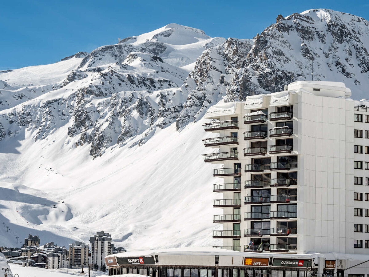 Studio rénové 4 pers. balcon sud, vue lac à Tignes - Photo 15