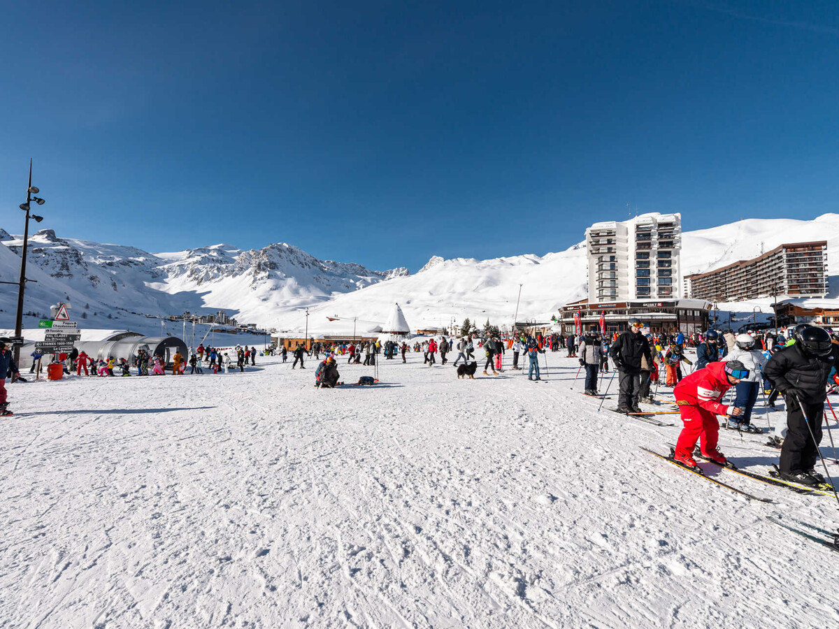 Studio rénové 4 pers. balcon sud, vue lac à Tignes - Photo 20