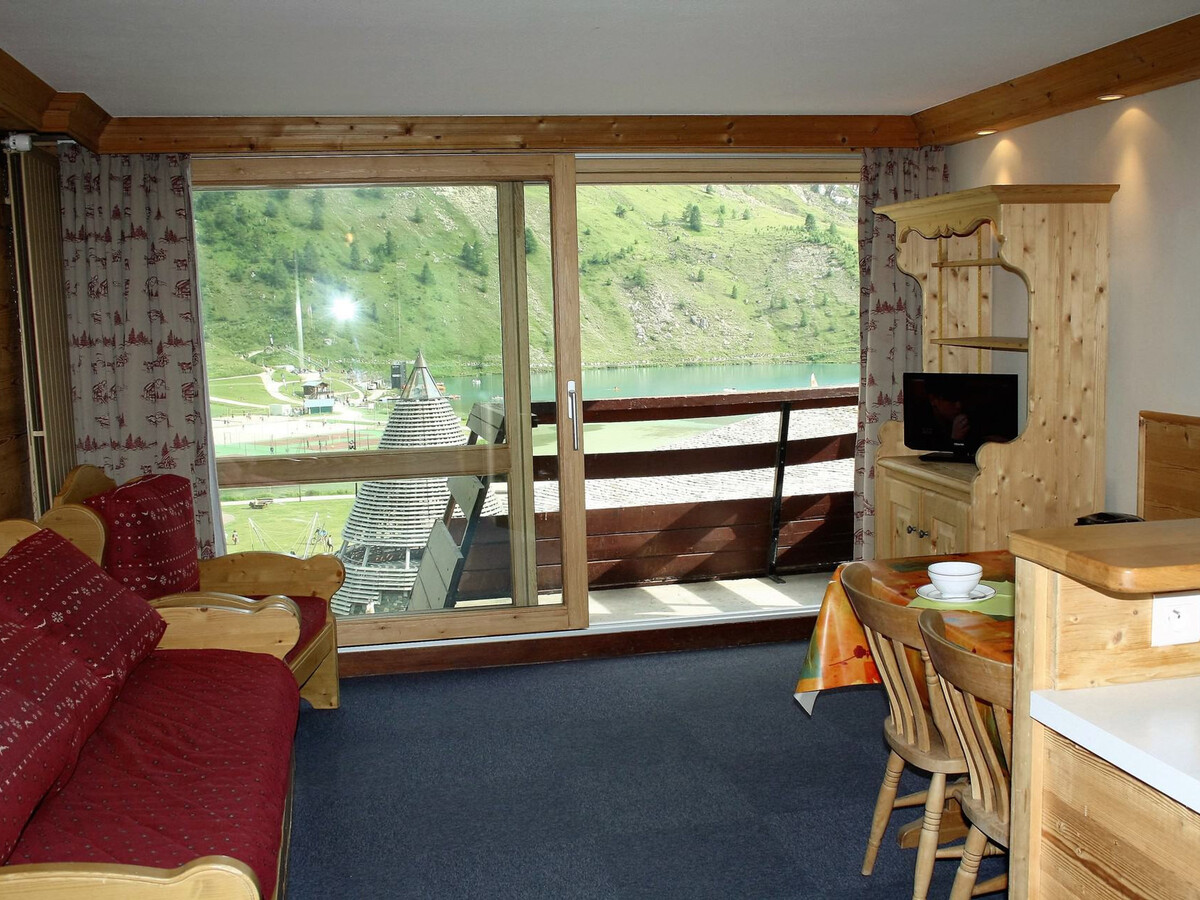 Studio 4 personnes Tignes - Balcon vue lac - Photo 3