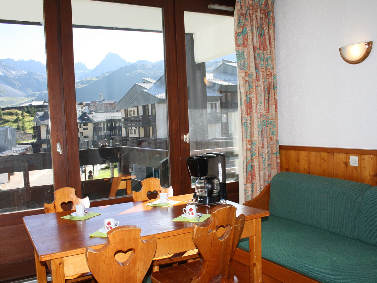 Studio 4 pers avec balcon sud, vue glacier à Tignes - Photo 1