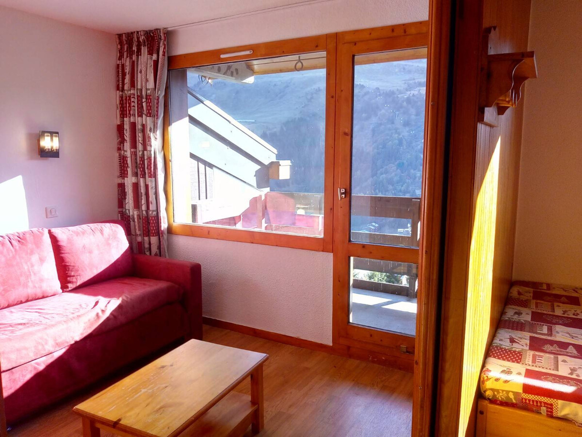 Appartement Méribel Mottaret, 4 pers, en bordure de piste - Photo 2