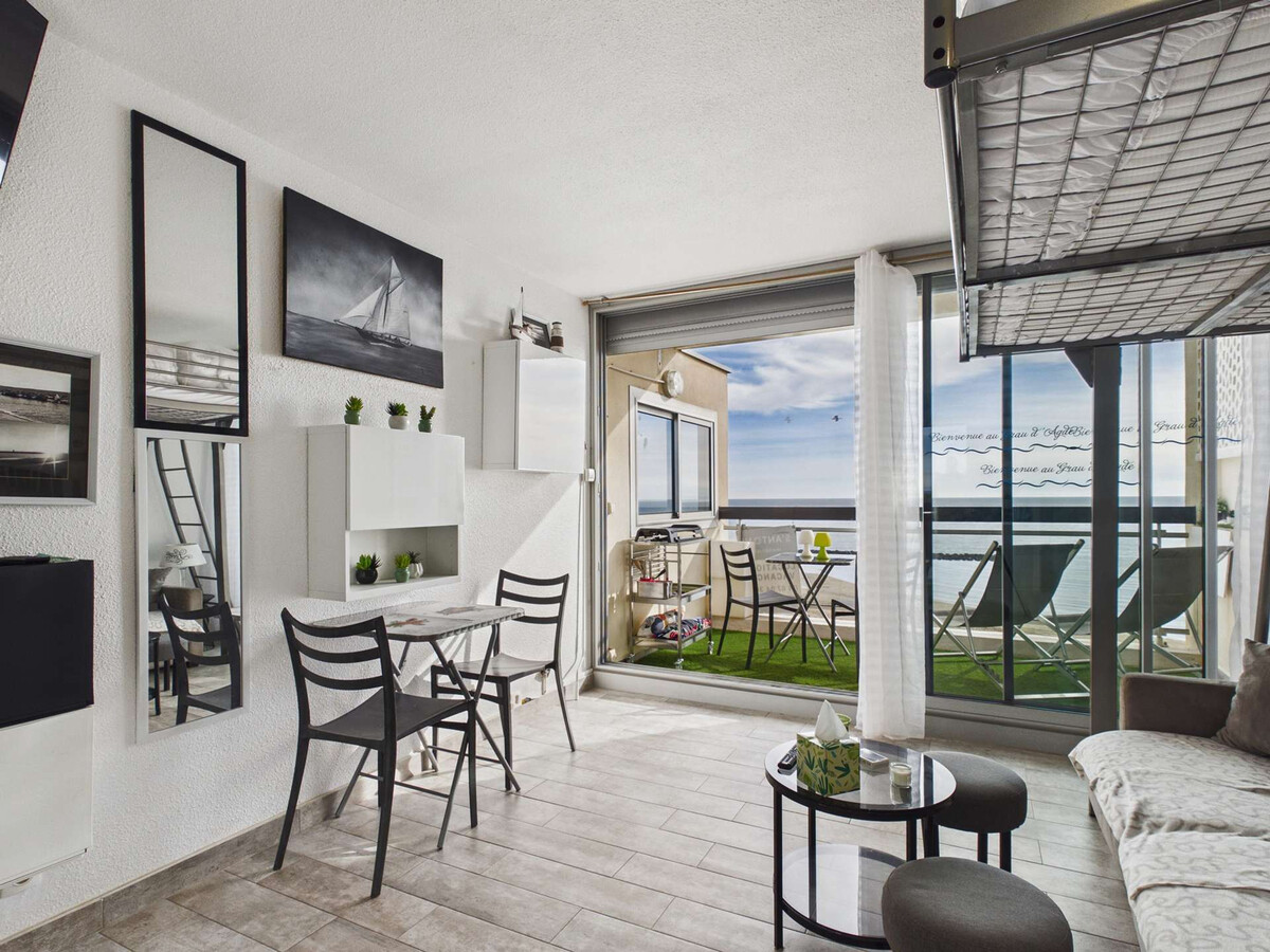 Studio vue mer avec terrasse au Grau d'Agde - Photo 4